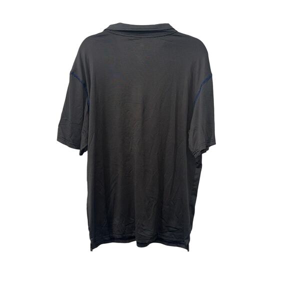 NWT!  Colosseum Black Gray Striped Florida Gators Cameron Polo - Size XL - Picture 8 of 9